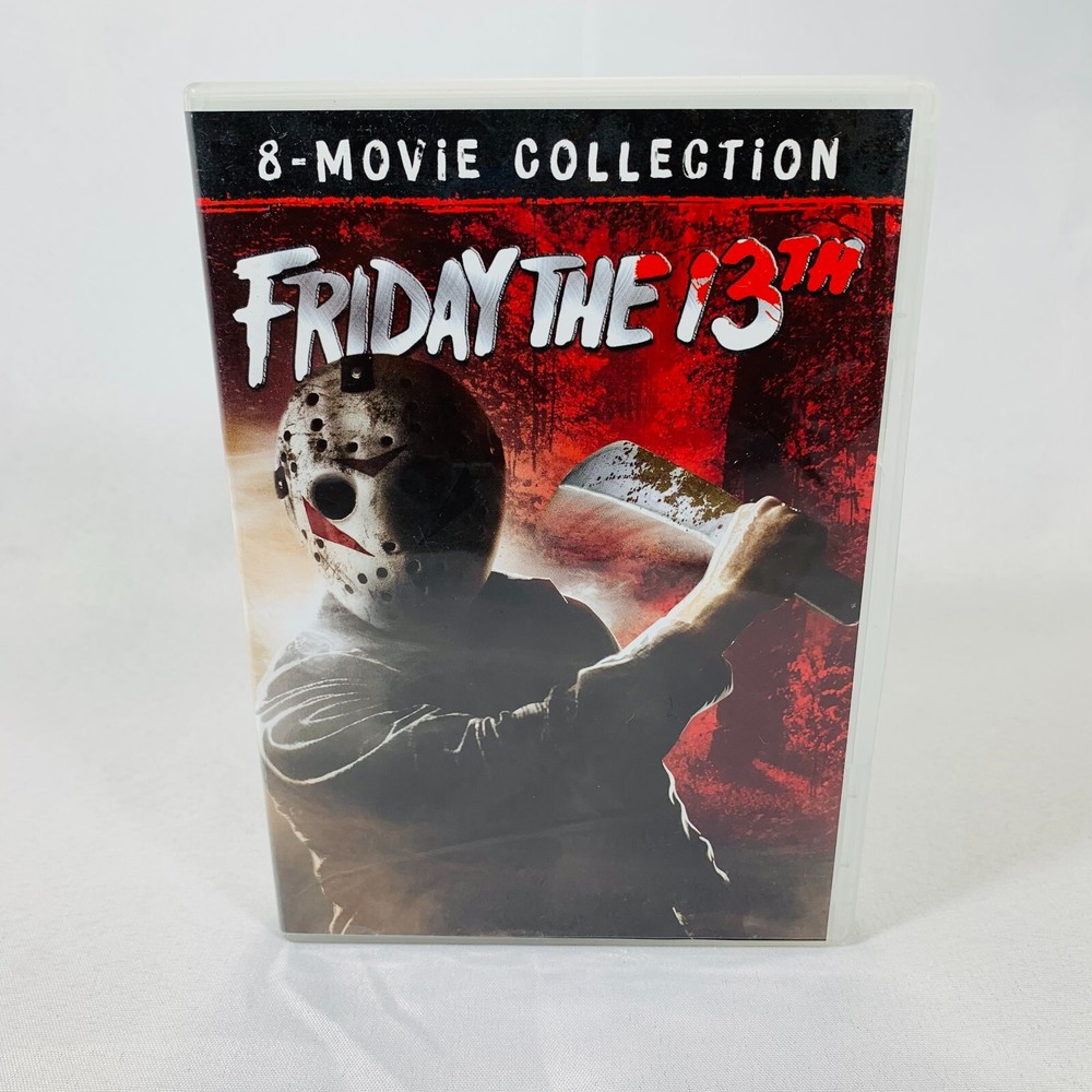 Friday the 13th: 8-Movie HORROR Collection DVD Set Deluxe Edition JASON VORHEES