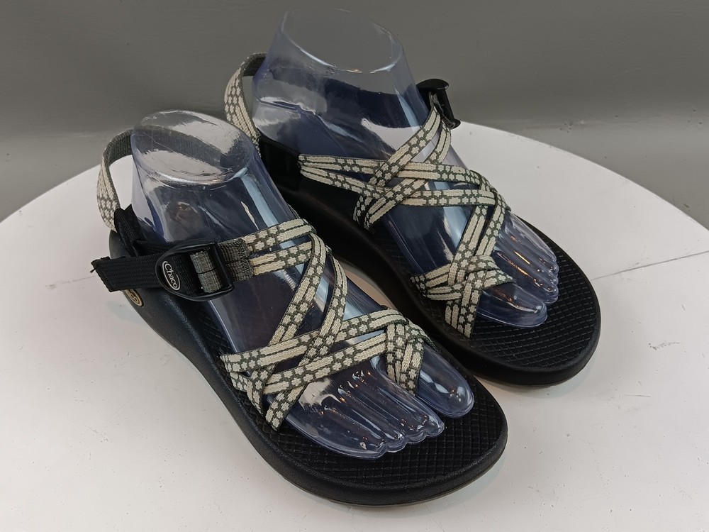 Chaco ZX/2 Womens Size 8 Yampa Light Beam Gray Hiking Sandals GUC
