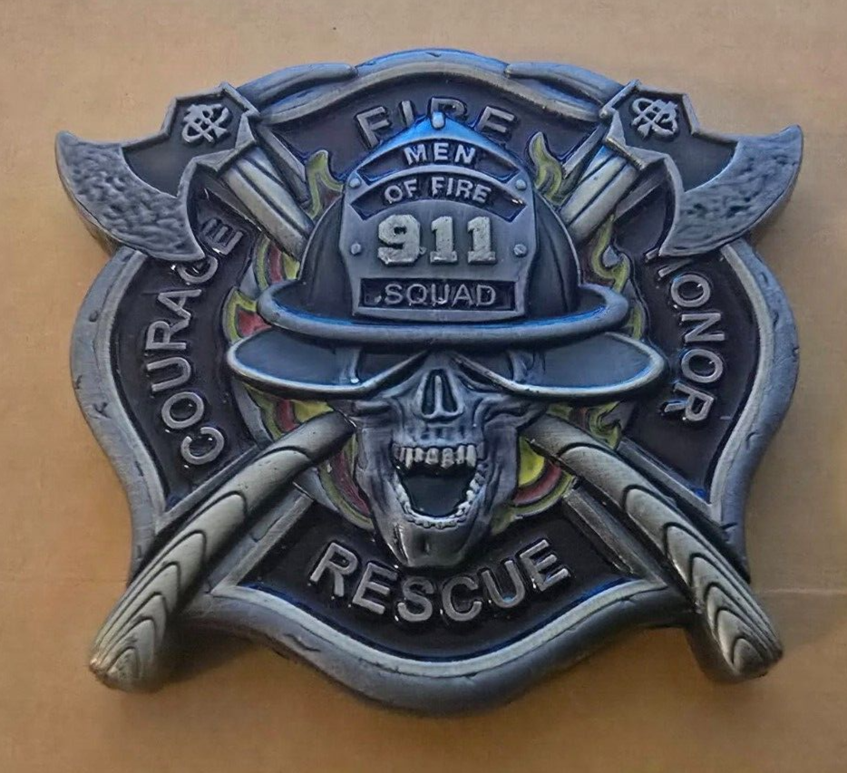 FIRE RESCUE SKULL MEN OF FIRE  2