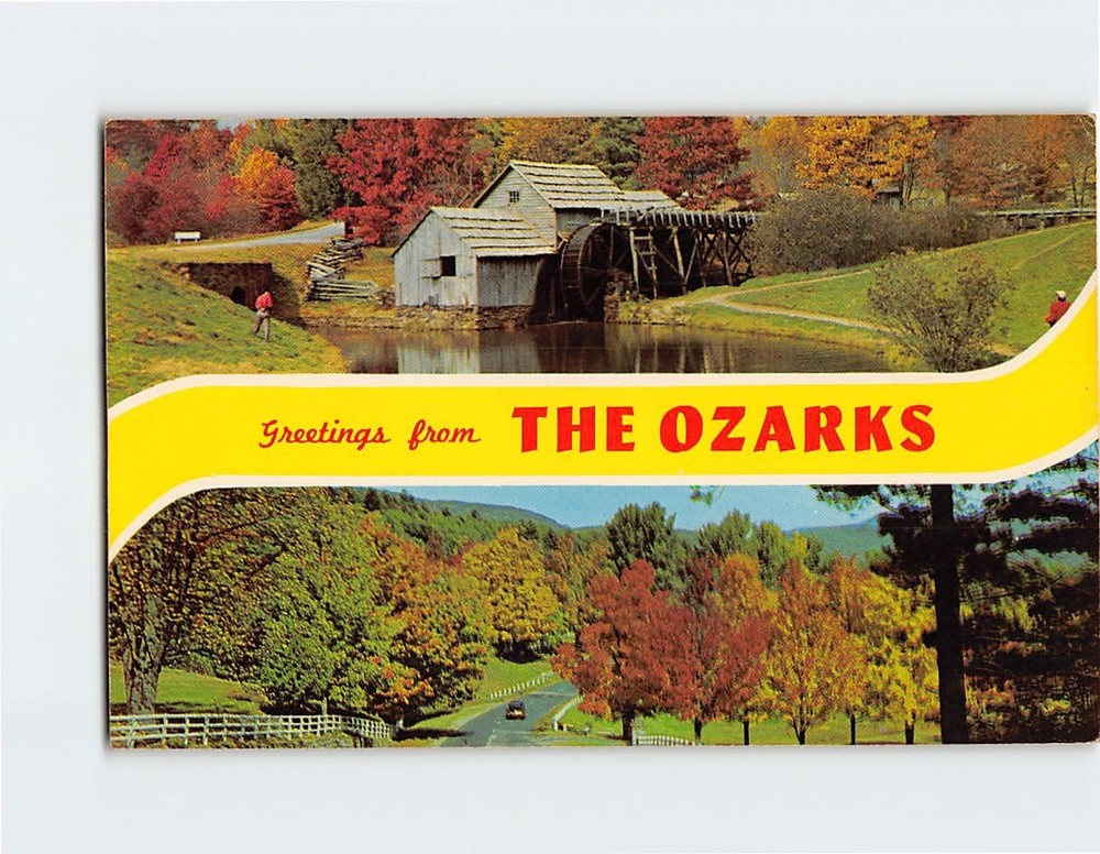 Postcard Greetings from the Ozarks USA