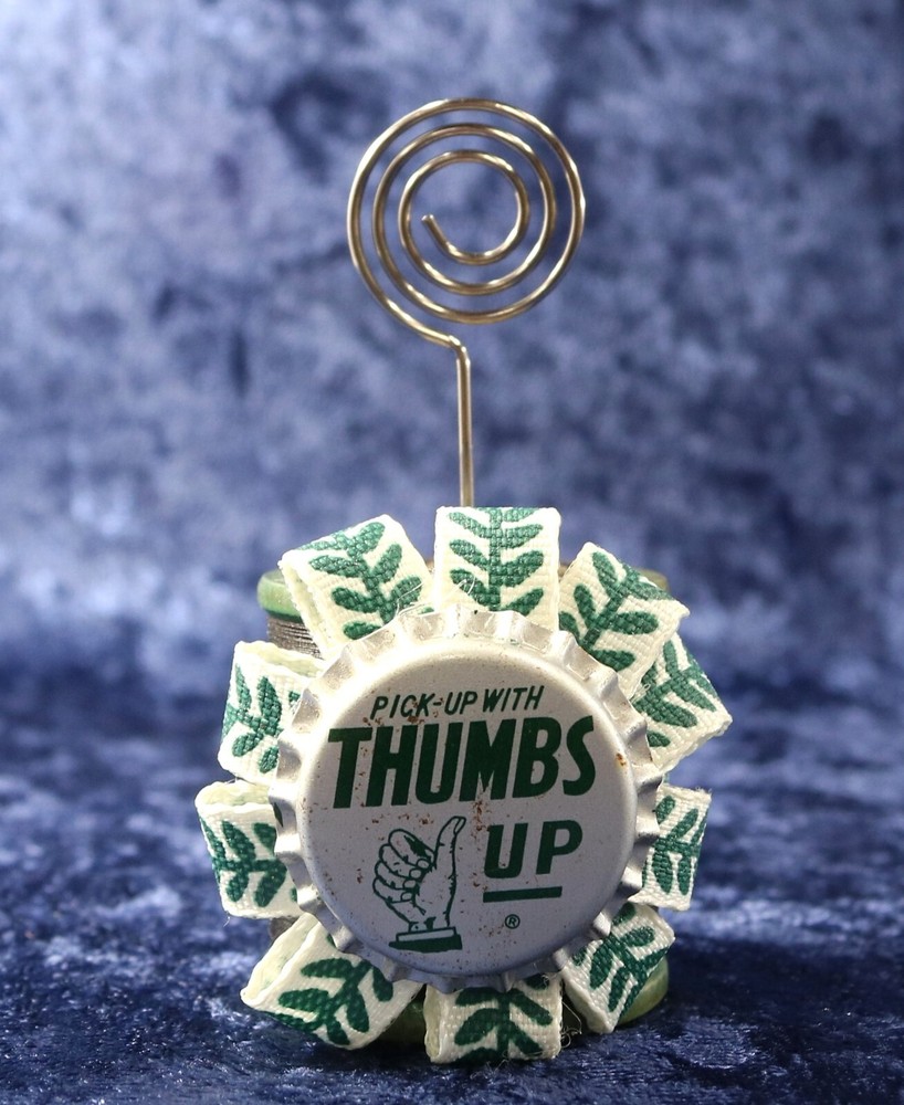 Vintage Soda Cap Card Note Picture Holder