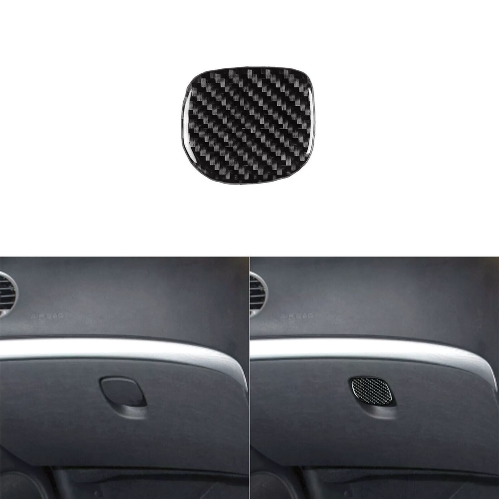 Real Carbon Fiber Glove Box Handle Cover For Alfa Romeo 159 Brera Spider 2004-11