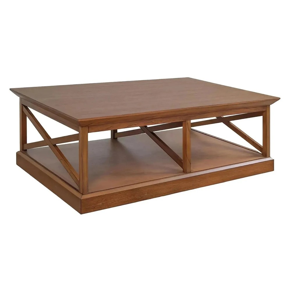 Chatsworth Cross-Frame Cocktail or Coffee Table