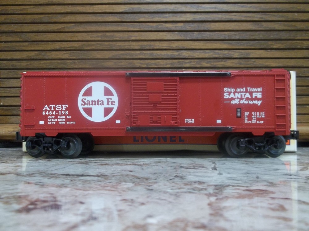 Lionel 6-29213 O Gauge AT&SF Grand Canyon Route Boxcar #6464-198 LN/Box