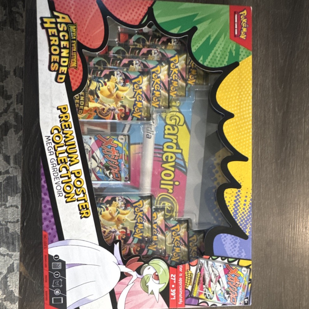 Pokémon TCG Mega Evolution Ascended Heroes Box Mega Gardevoir ex 2024
