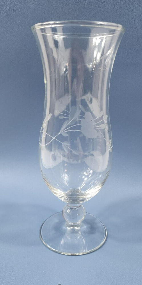 Dessert Hurricane Style Goblet Glass Princess House Princess Moderna 8 1/4