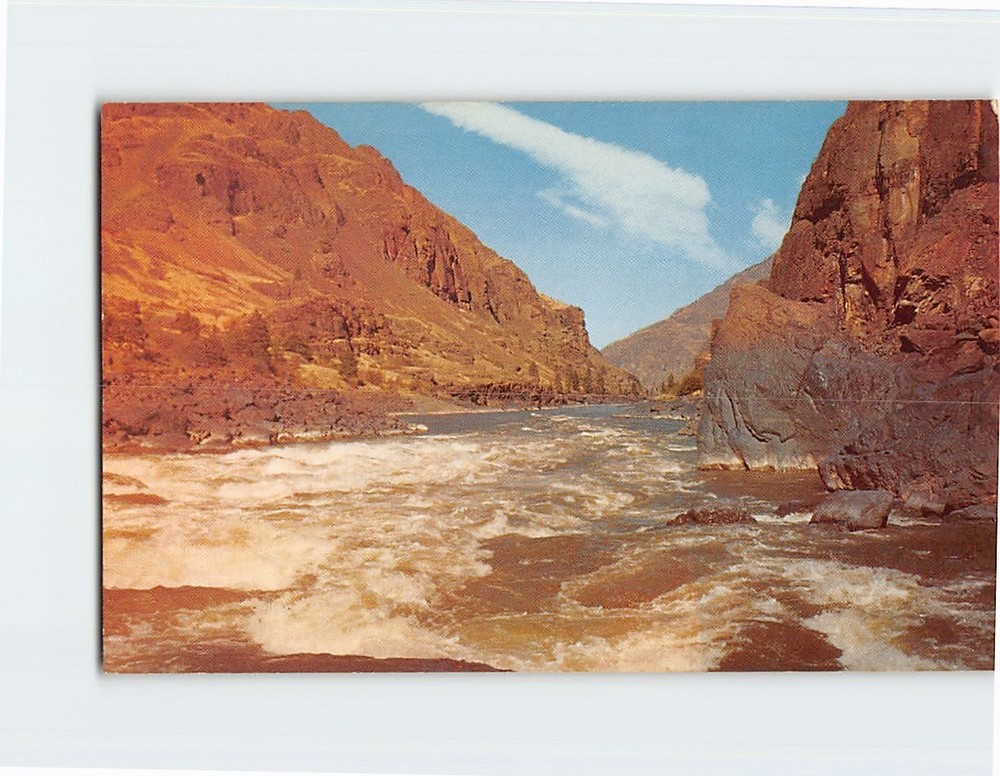 Postcard Grand Canyon of the Snake River Oregon Idaho USA