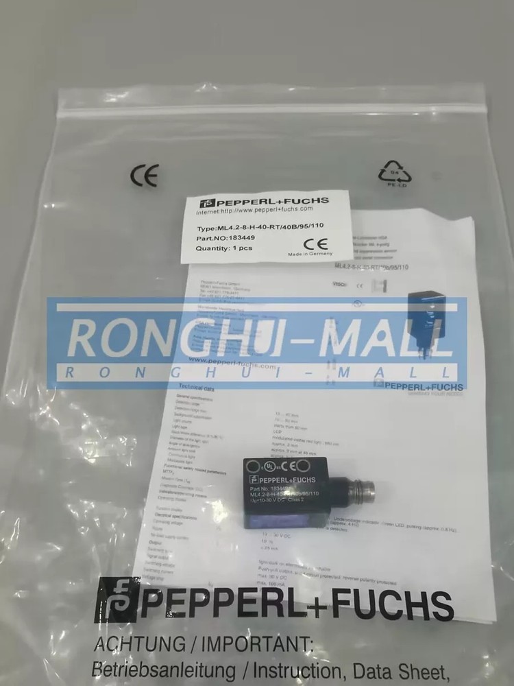 1 Pc. New ML4.2-8-H-40-RT/40b/95/110 Photoelectric Sensor