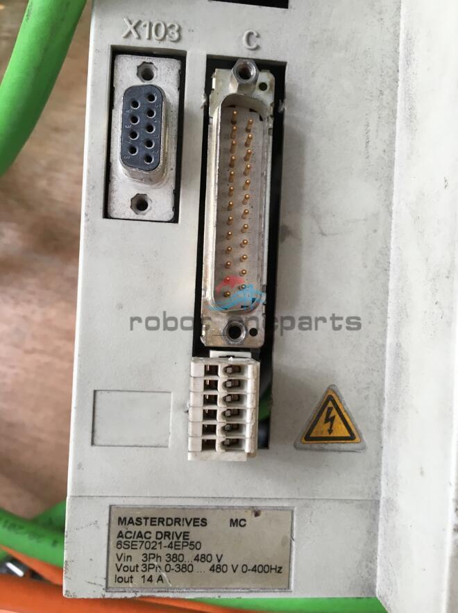 1Pcs Used Siemens Main Drive 6Se7021-4Ep50 6Se7 021-4Ep50