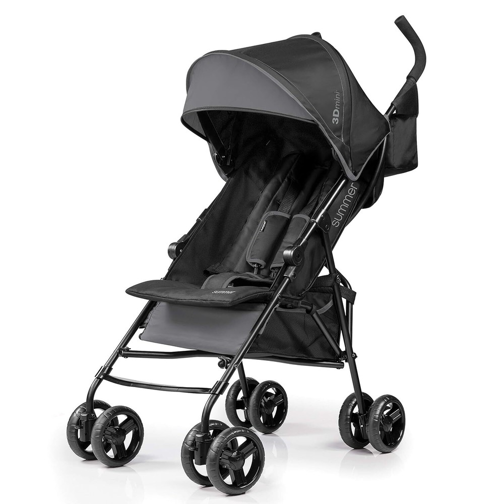 Summer Infant, 3D Mini Convenience Stroller – Lightweight Stroller with Compact