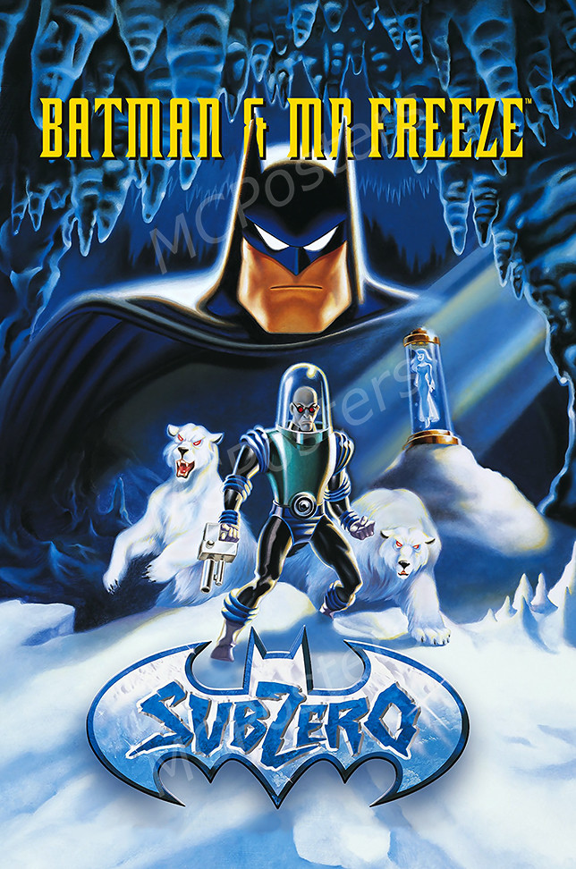 DC Batman and Mr. Freeze Movie Premium POSTER MADE IN USA - MCP123