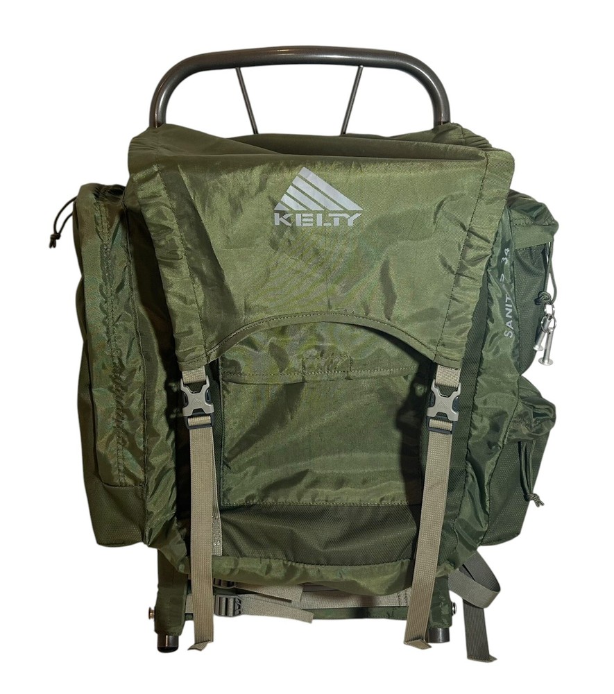 Vintage Kelty Sanitas 34 Hiking Backpack External Aluminum Metal Frame
