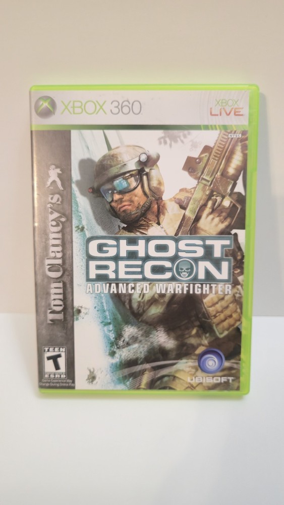 Tom Clancy's Ghost Recon: Advanced Warfighter (Xbox 360, 2006) Complete Tested