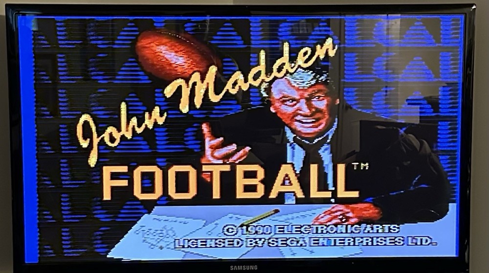 John Madden Football (Sega Genesis, 1990)