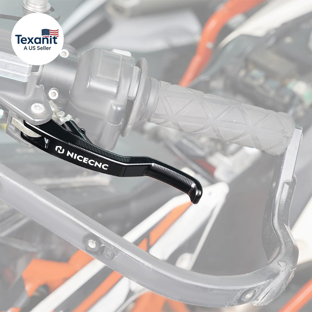 Black Shorty Clutch Lever Compatible with KTM 690 Enduro R/SMC R 2014-2023,1290/