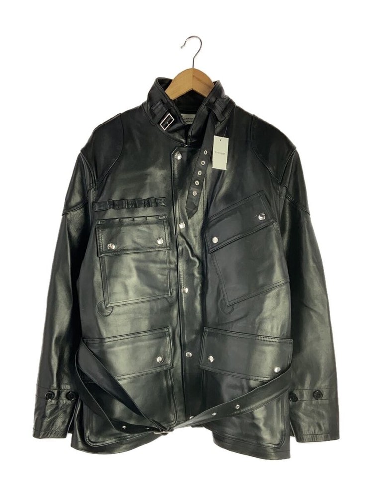 Dairiku Black Sheepskin Leather Blouson Jacket Size L 25Ss Lthr2 372