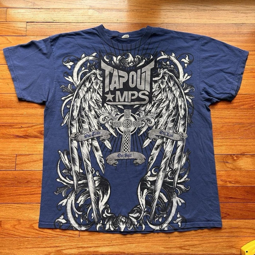 y2k tapout mma elite grunge emo jesse pinkman men’s 2XL tee
