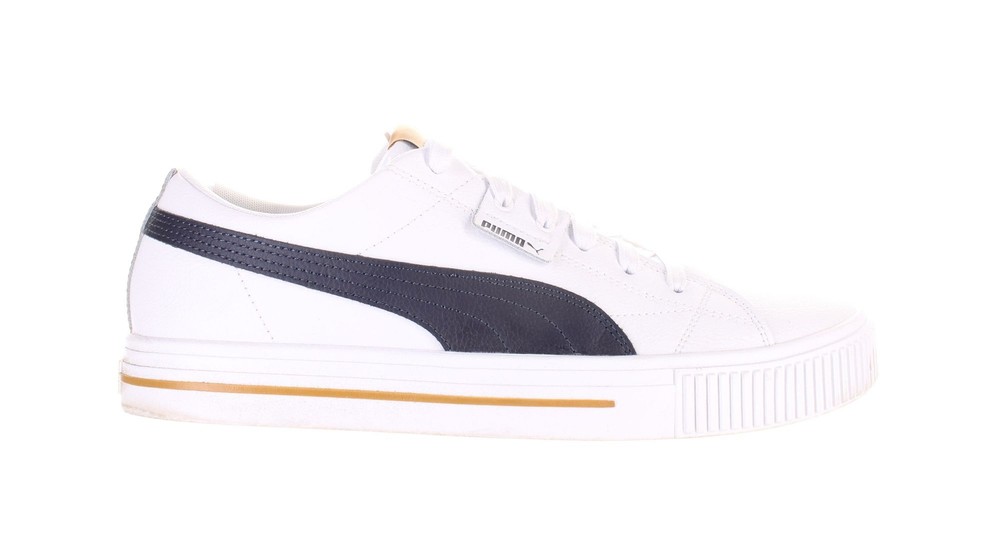 PUMA Mens Ever Fs White Fashion Sneaker Size 11.5 (7766650)