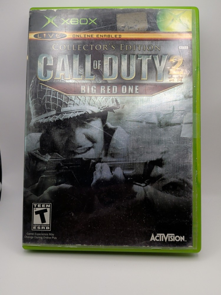 Call of Duty 2 Big Red One Collector’s Edition Xbox Game Disc Only
