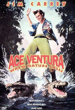 Ace Ventura 2 When Nature Calls 1995 DVD Jim Carrey Comedy Steve Oedekerk 90s Movie-image