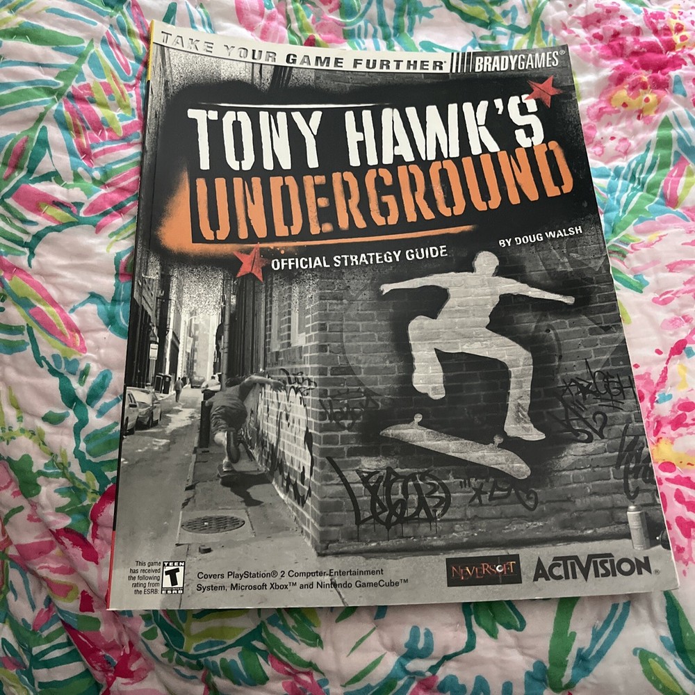 Tony Hawk’s Underground Official Strategy Guide PlayStation Game Cube