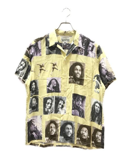Wacko Maria Bob Marley Hawaiian Shirt Short Sleeve Size M