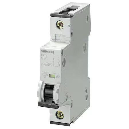 Siemens 5Sy41068 Circuit Breaker, 5Sy4 Series, 6A, 1 Pole, 230/400V Ac, 10Ka AtFree Shipping on orders over $75
