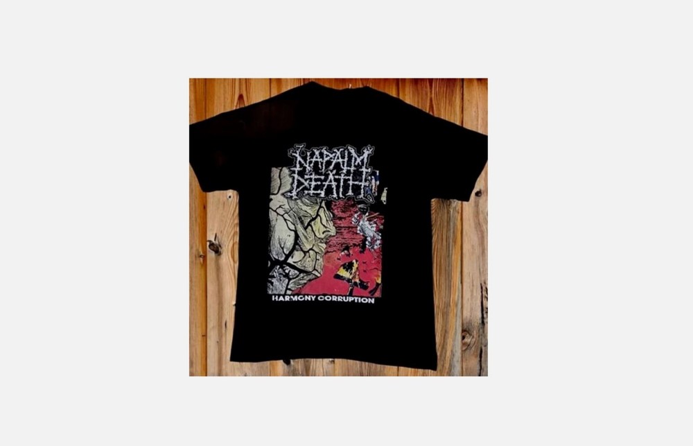 Napalm Death - Harmony Corruption Black All Size Shirt