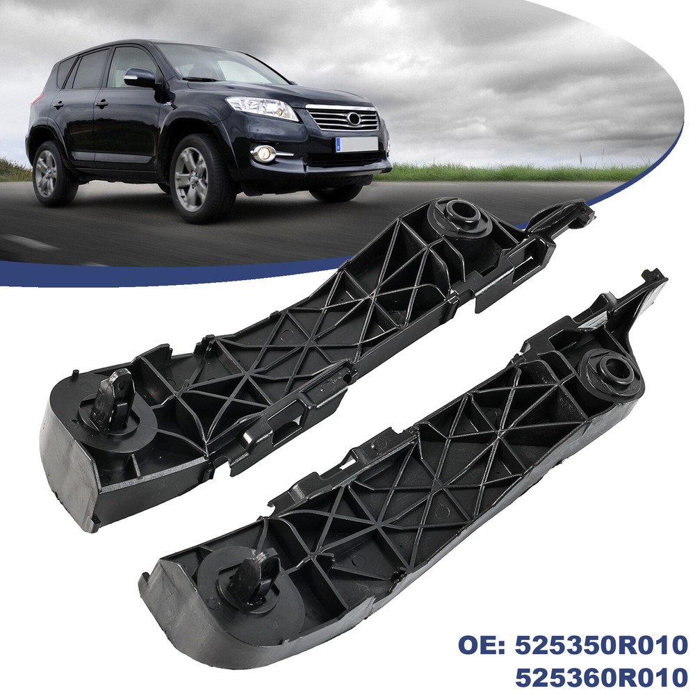 2PC Front Bumper Fender Brackets For Toyota RAV4 2006-2012 Driver Passenger Side