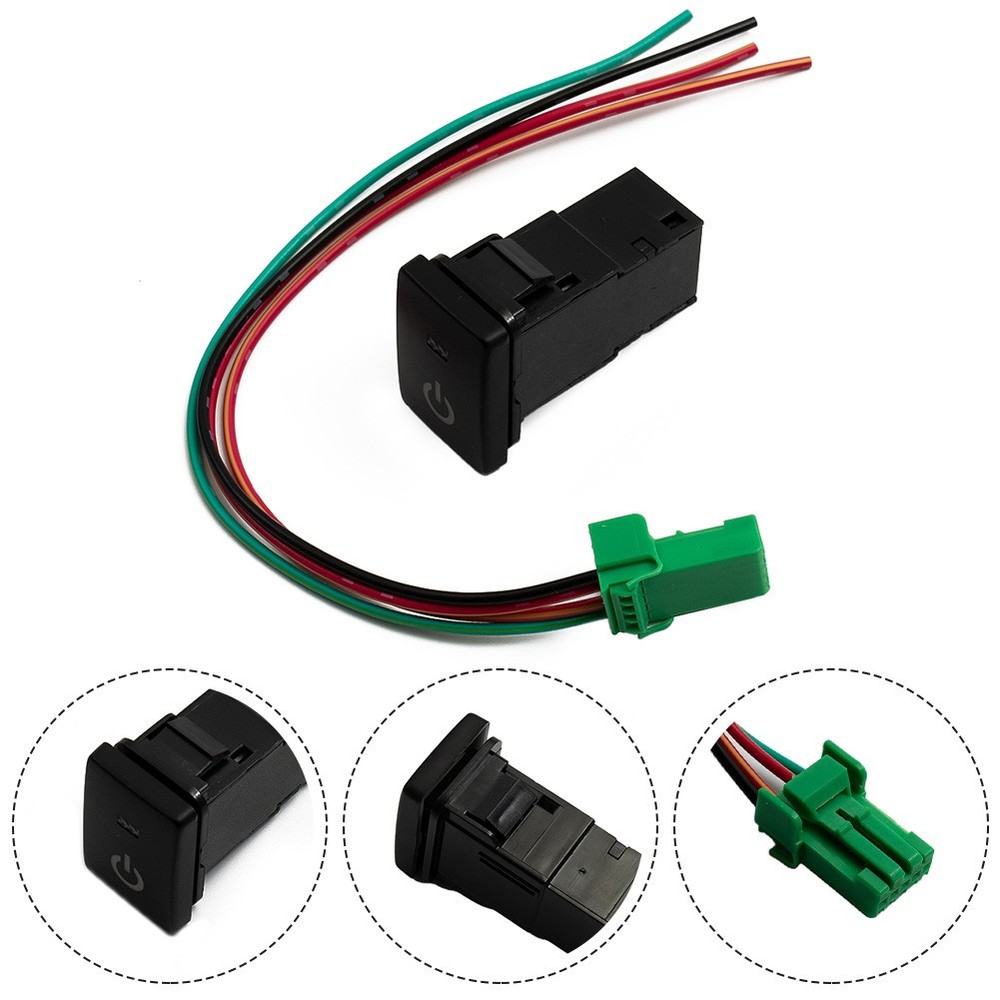 Car Auto LED Power Lights Push Button Switch Part For Toyota Corolla/Camry/Prius