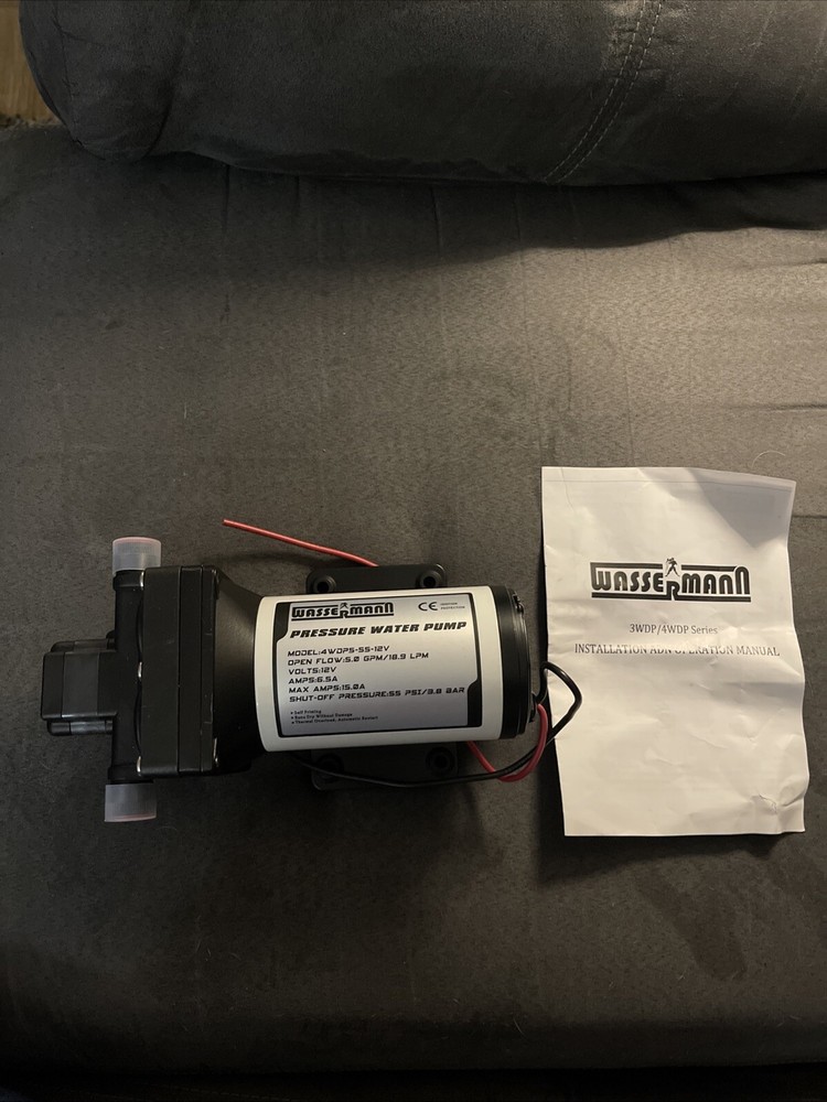 WASSERMANN 4WDP5-55-115V Water Pressure Booster Pump 115V - Pump Only