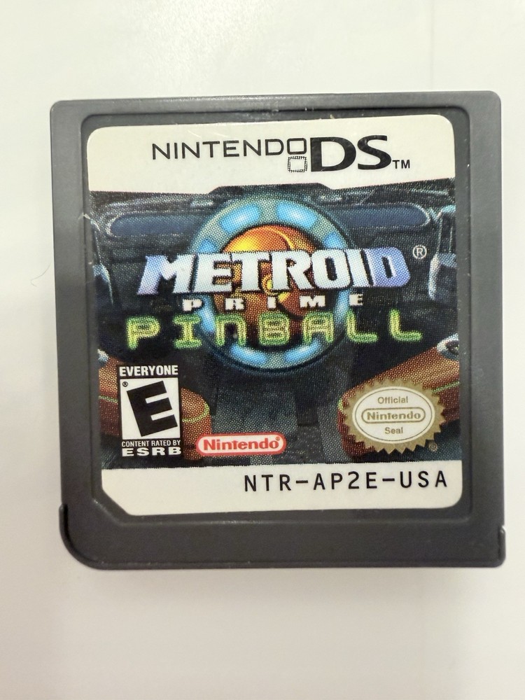 Metroid Prime: Pinball (Nintendo DS, 2006) Tested Working
