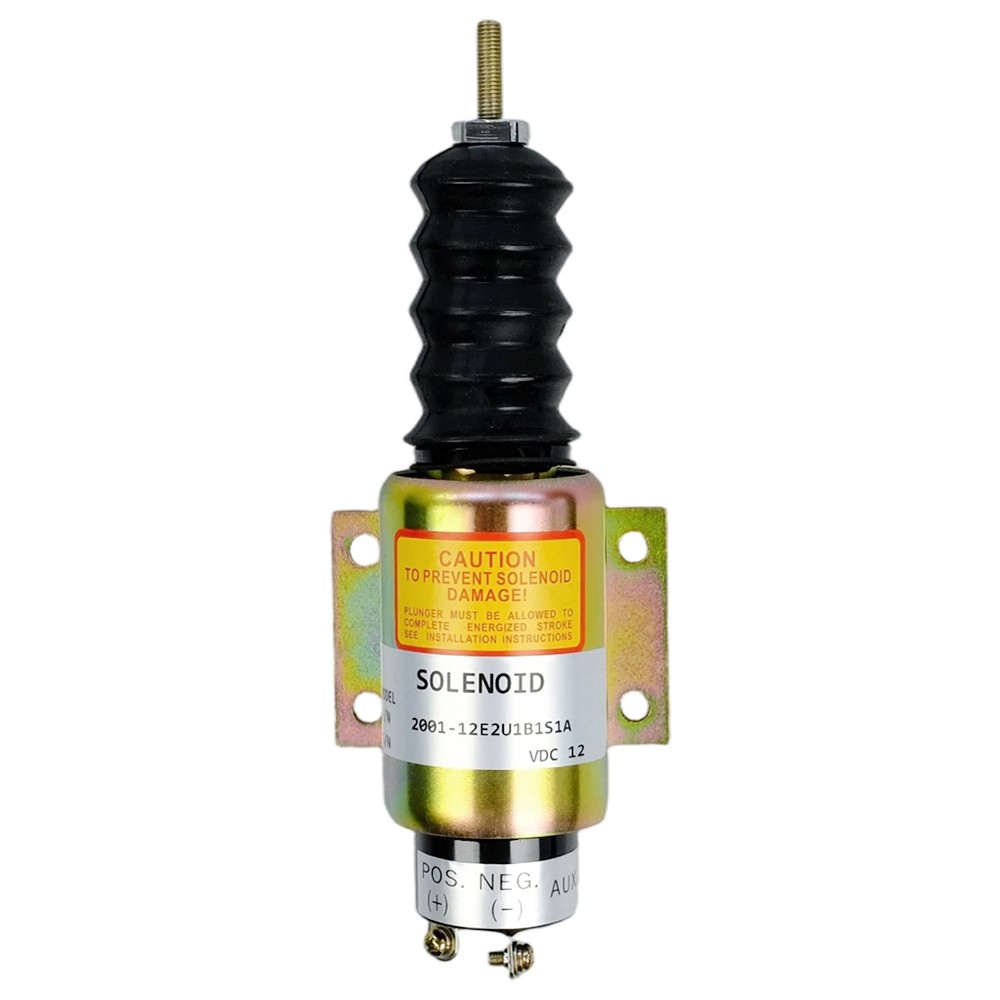 Fuel Shut Off Solenoid 2001-12E2U1B1S1A for Snorkel Lift, UpRight Lift 12VDC