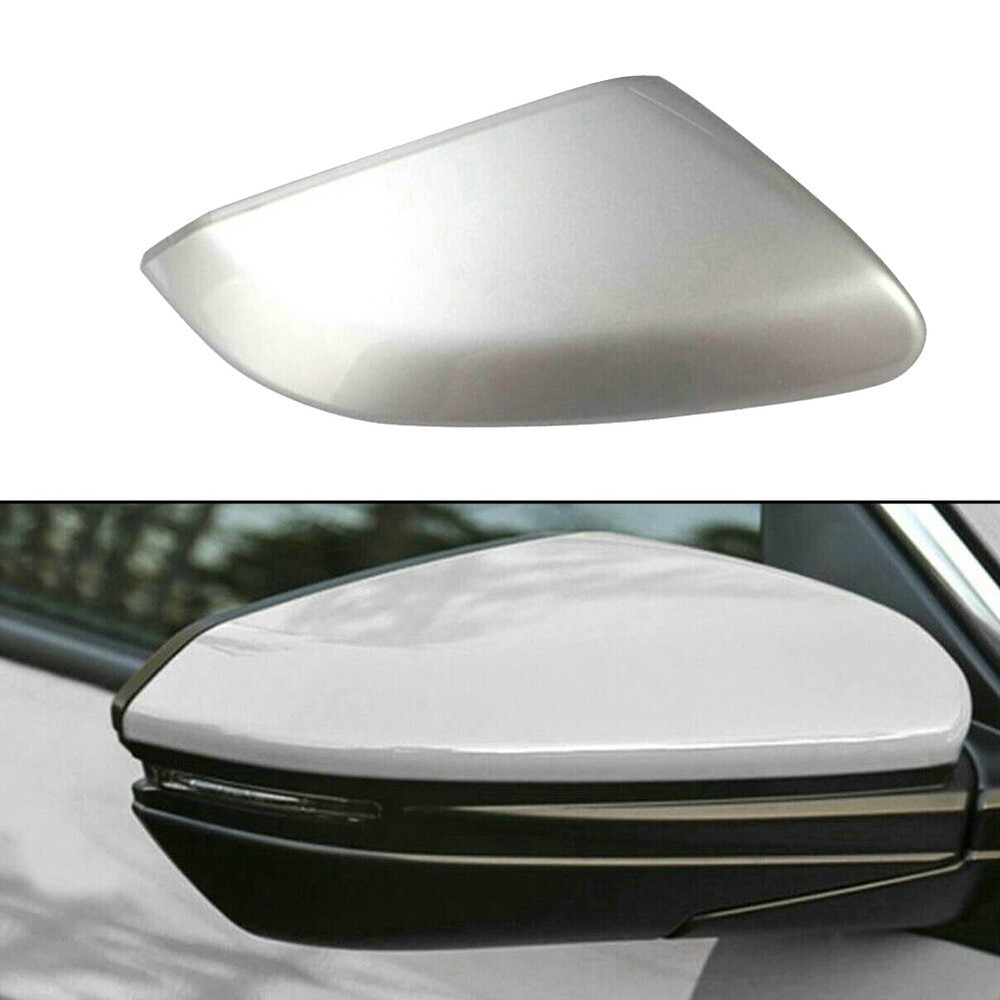 Right Passenger Side Silver Mirror-Cover Cap Replace For Honda Civic 2016-2020
