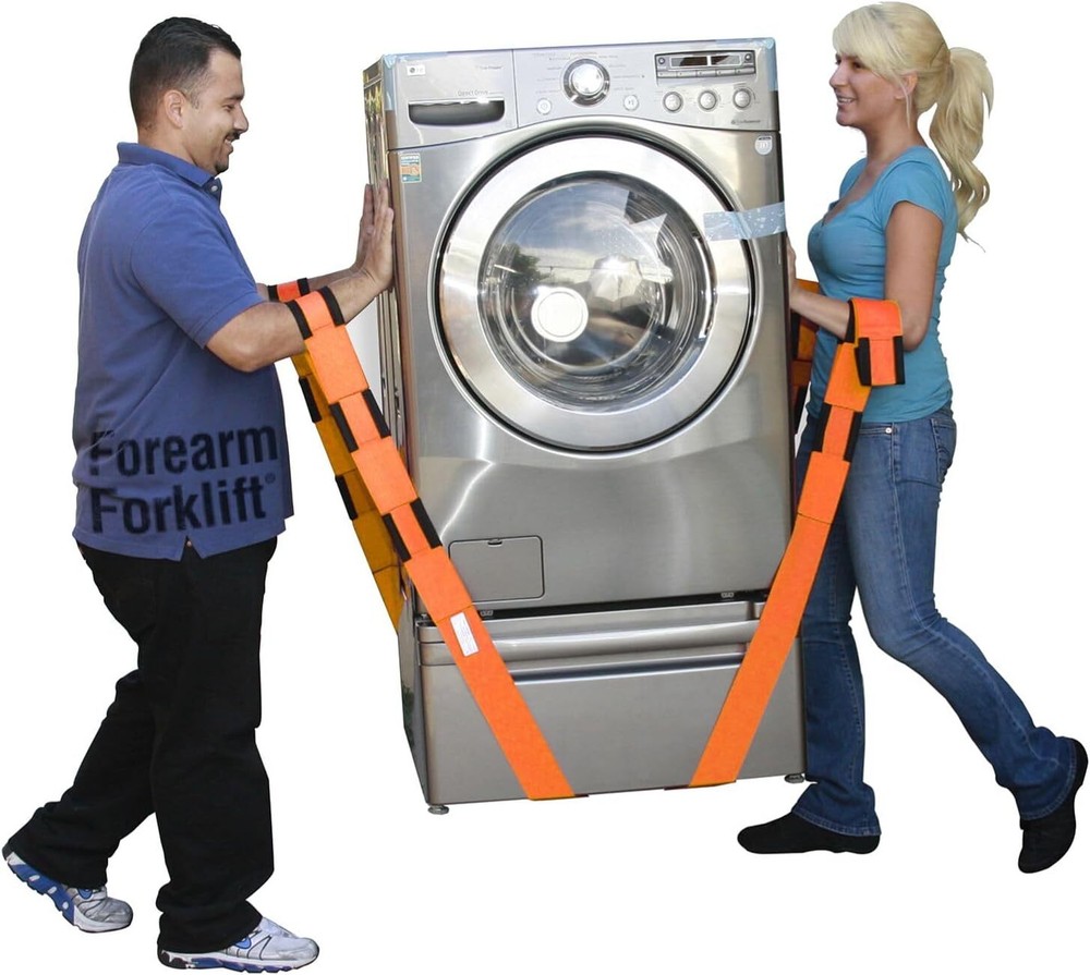 2-Person Lifting and Moving Straps; Lift, Move and Carry Furniture, Appliances,