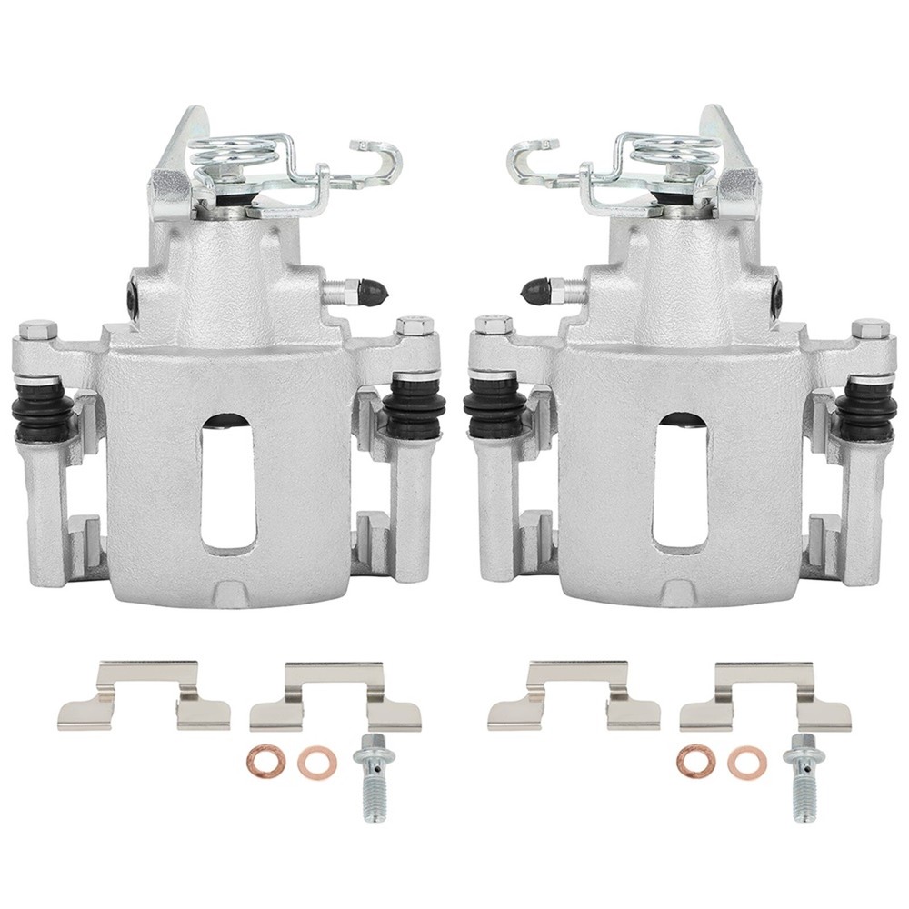2x Left Right Brake Calipers for 2005-2014 Ford Mustang with Bracket