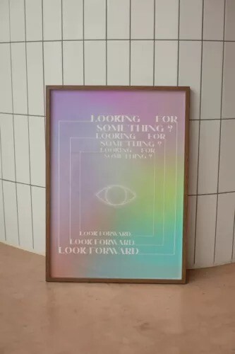 Inspirational Quote Wall Art Poster - Custom Sizes Available