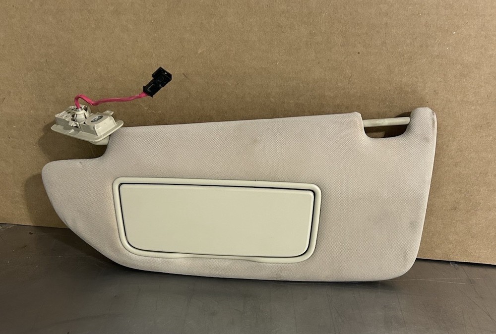 2007-2013 Volvo S80 Left Driver Sunvisor with Homelink Beige #3021