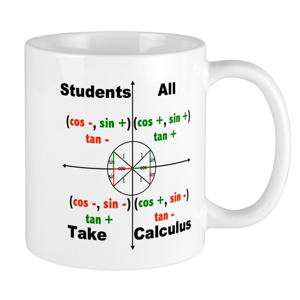 CafePress All Students Take Calculus Mug 11 oz Ceramic Mug (855832202)