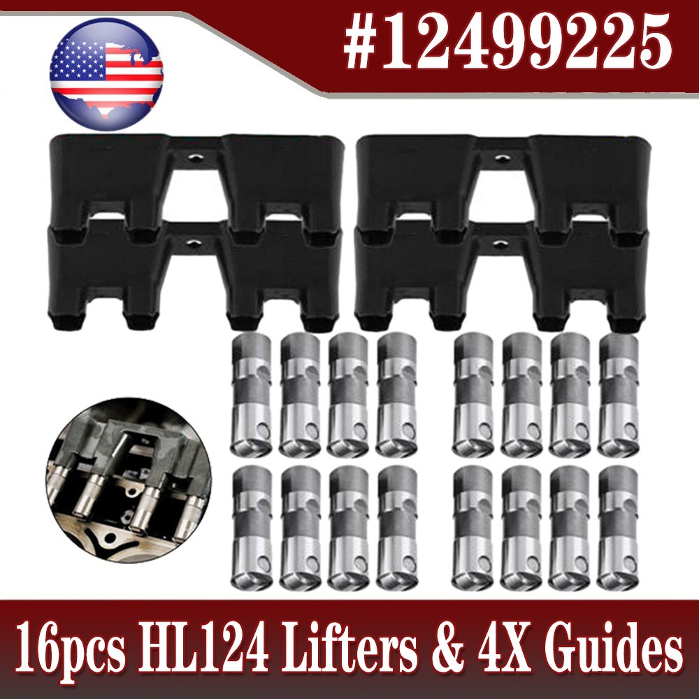 HL124 Lifters & Guide Trays For Chevrolet Silverado 1500 4.3L 5.3L 6.0L US