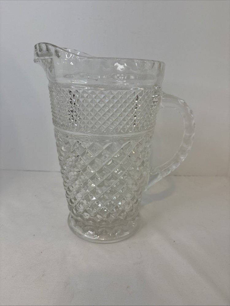 Vintage Anchor Hocking Wexford 64oz Clear Glass 9