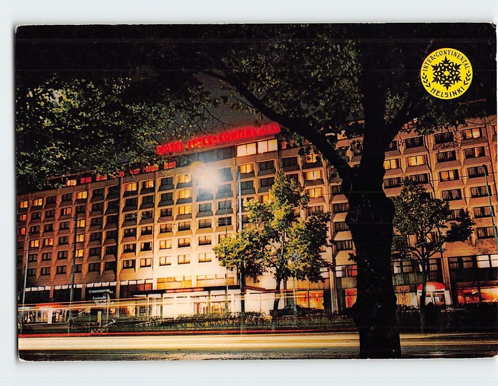 Postcard Hotel Inter Continental Helsinki Finland