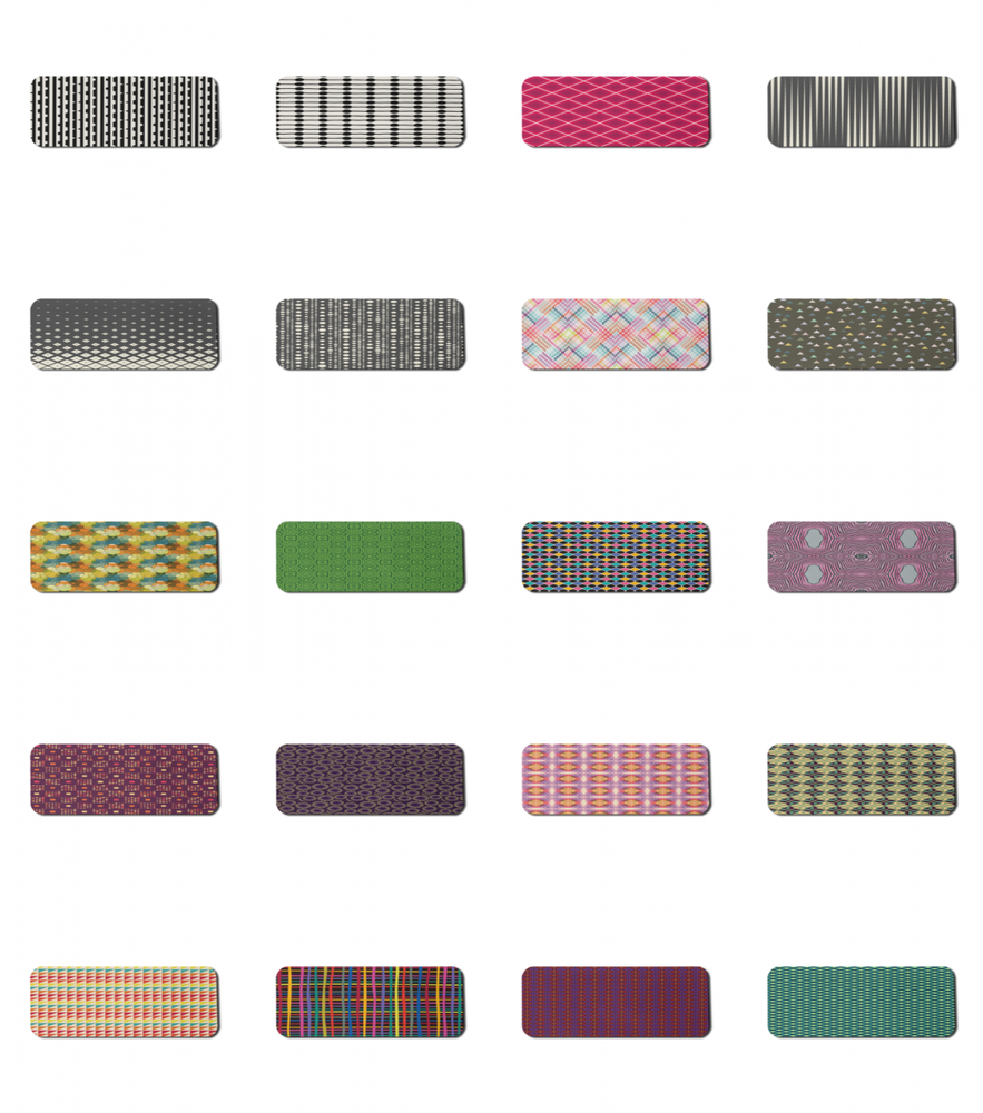 Ambesonne Geometric Square Rectangle Non-Slip Mousepad, 31