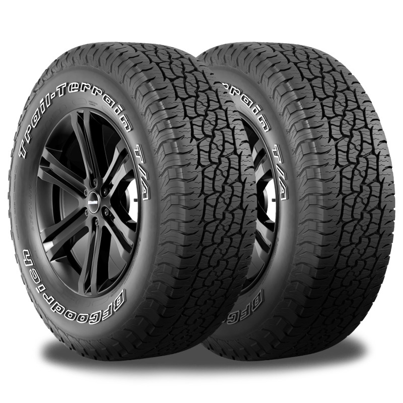 2 BFGoodrich Trail-Terrain T/A OWL 245/70R17 114T All Weather 60K Warranty 660AA