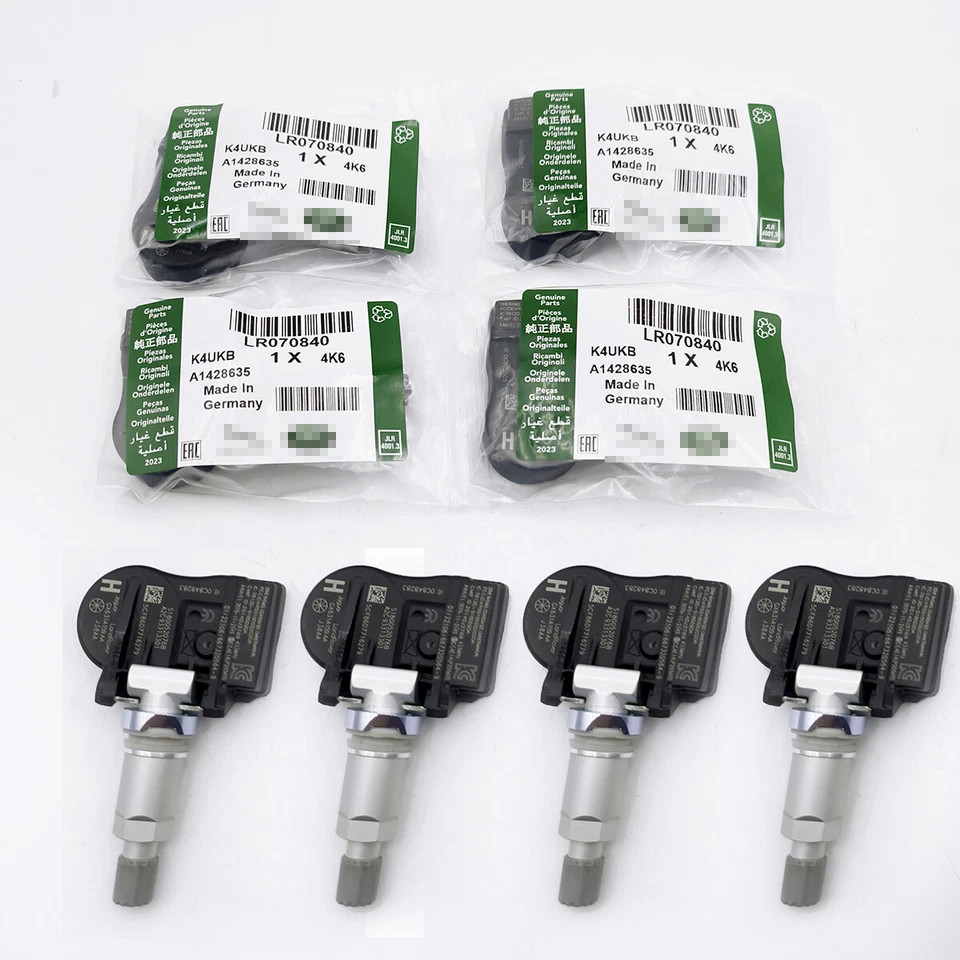 4PCS LR070840 TPMS TIRE PRESSURE SENSORS FOR LAND ROVER RANGE ROVER SPORT OEM