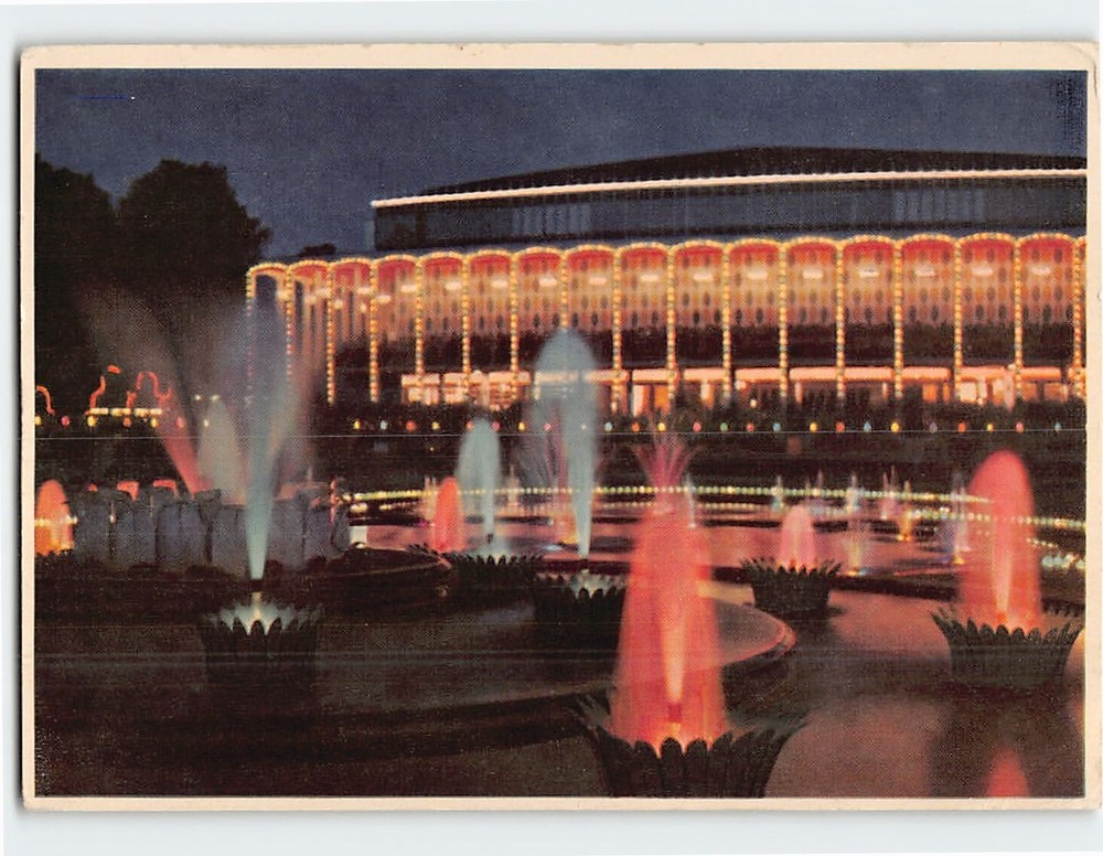 Postcard Tivoli by Night Copenhagen Denmark