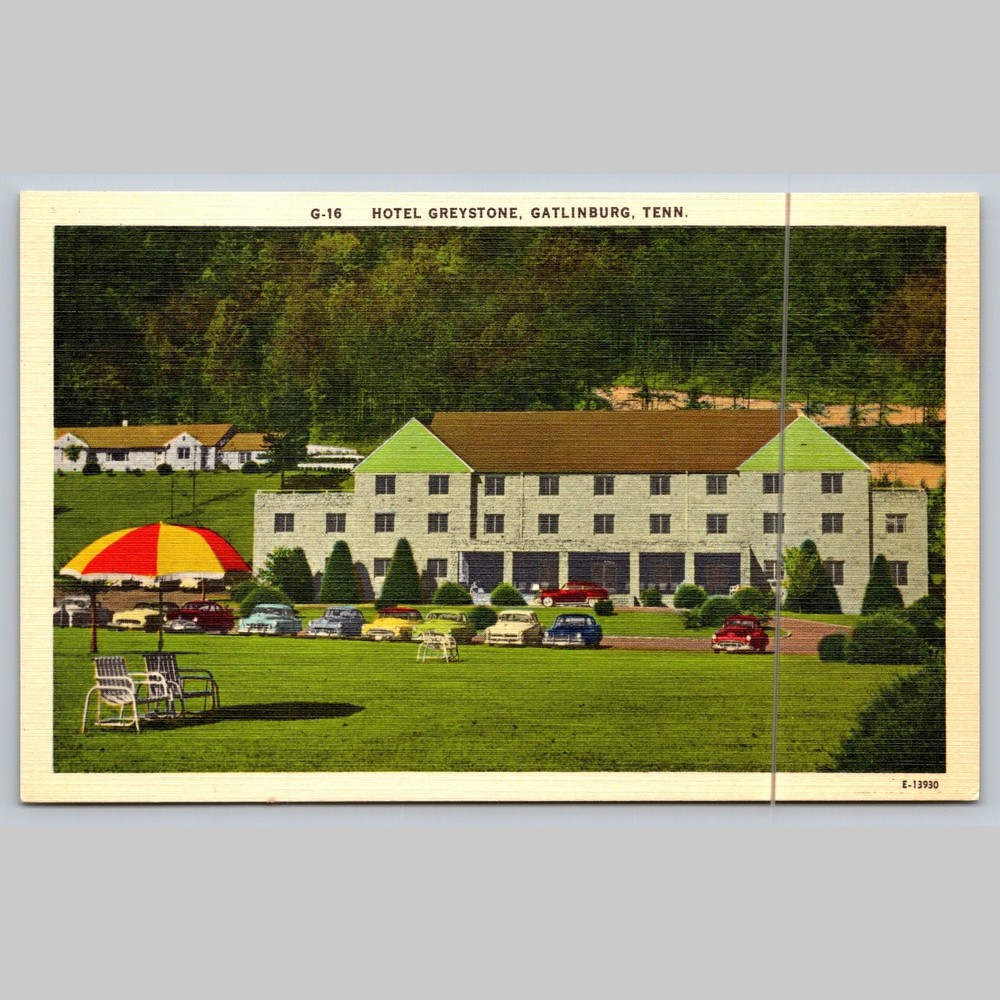 Postcard Hotel Greystone Gatlinburg Tennessee Great Smokies