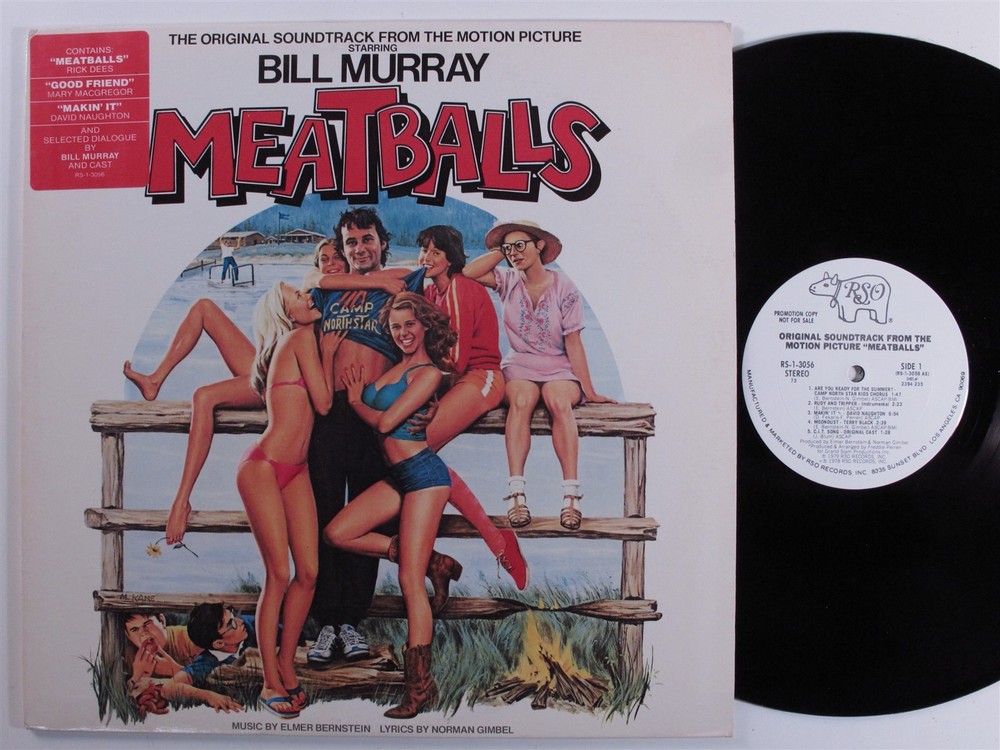MEATBALLS OST Elmer Bernstein/Various RSO LP VG+ wlp c
