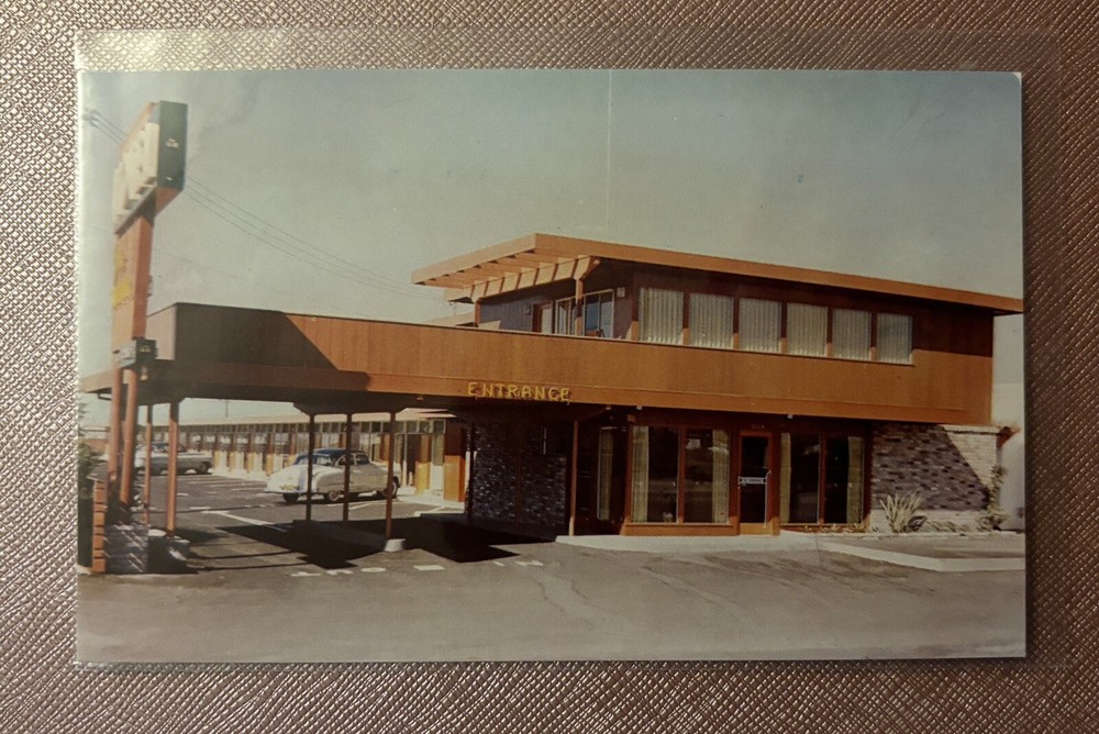 SALINAS California CA  CONTINENTAL MOTEL Vintage Postcard