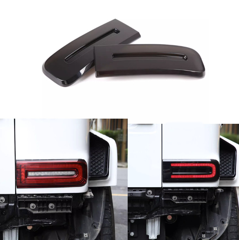 2022-2023 Mercedes G-Class G550 G63 G350 Smoked Black Tail Light Cover